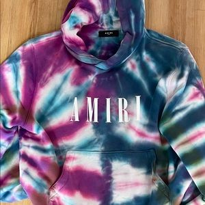 AMIRI Tye-Dye Hoodie Mens Large